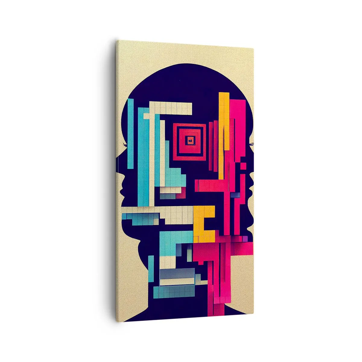 Schilderen op canvas - Nieuwe banden - 55x100 cm