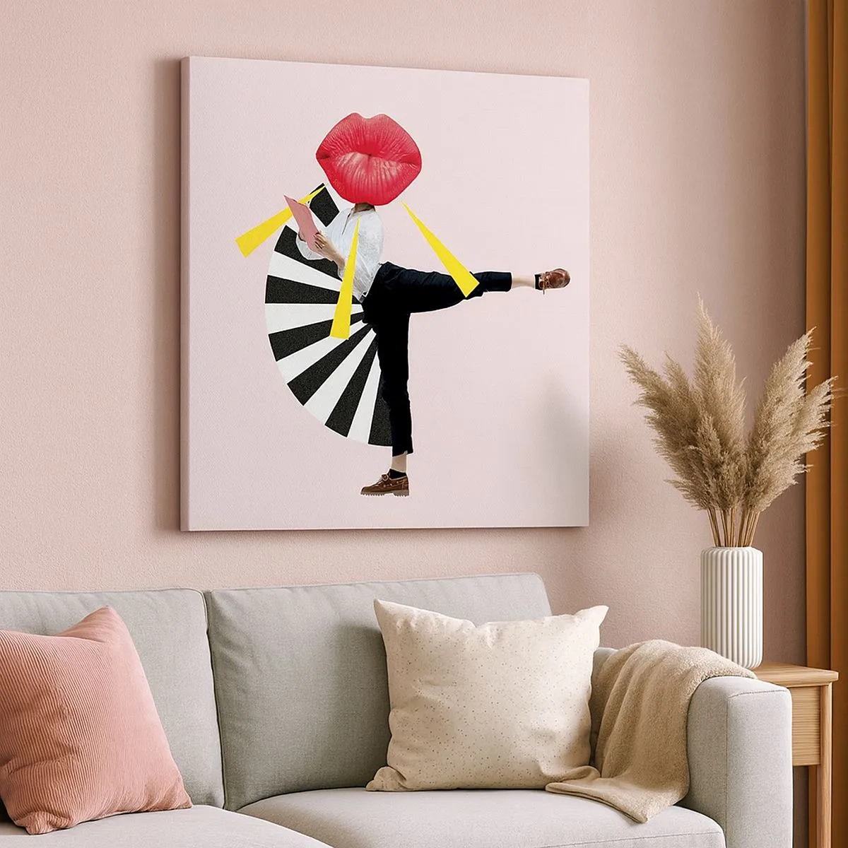 Schilderen op canvas - Surrealistische pop-art - 30x30 cm