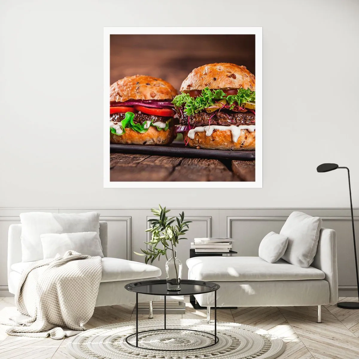 Poster - Amerikaanse droom - 40x40 cm