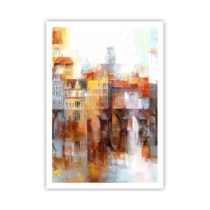 Poster - Ook onder de brug is het mooi - 70x100 cm