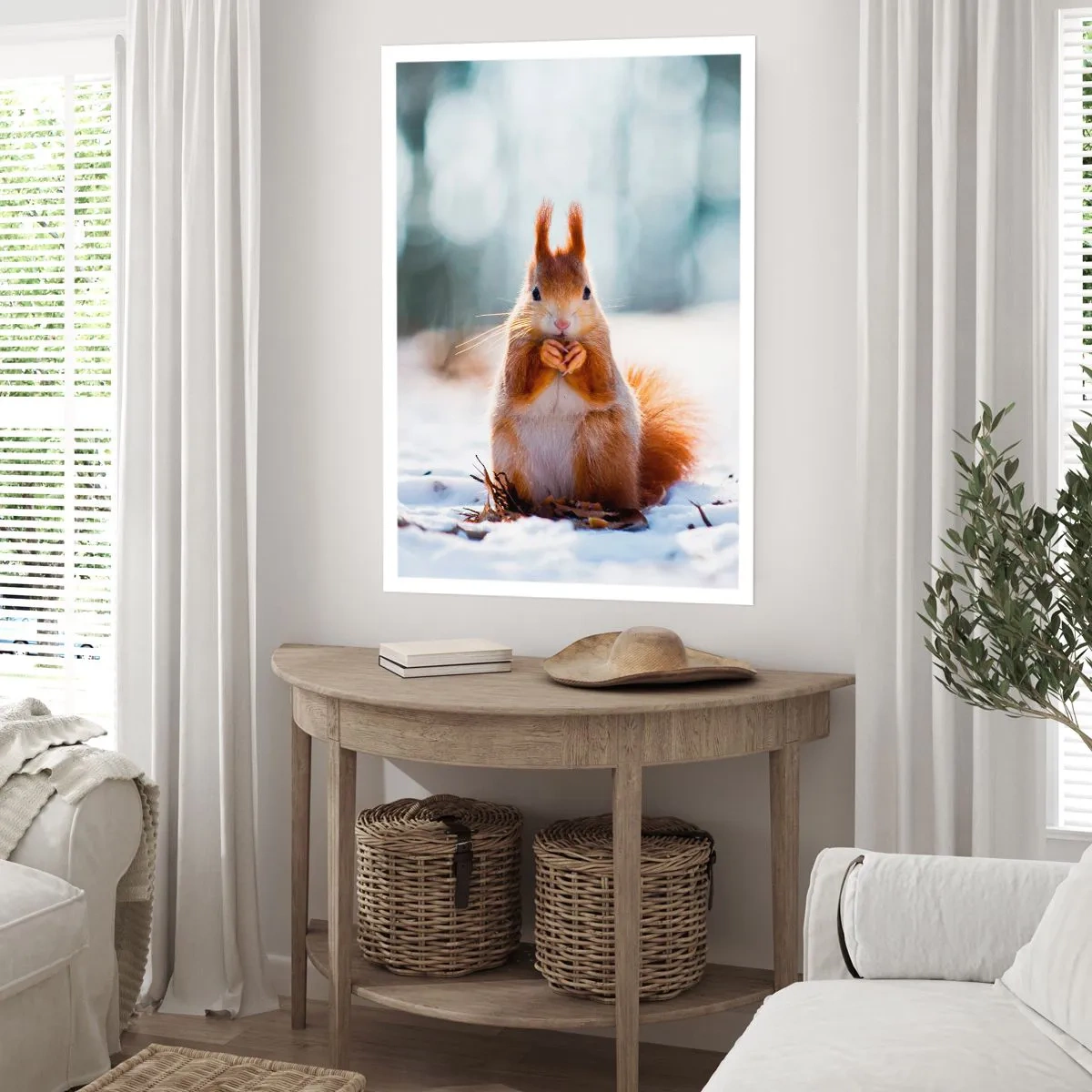 Poster - Waar kijk je naar? - 30x40 cm