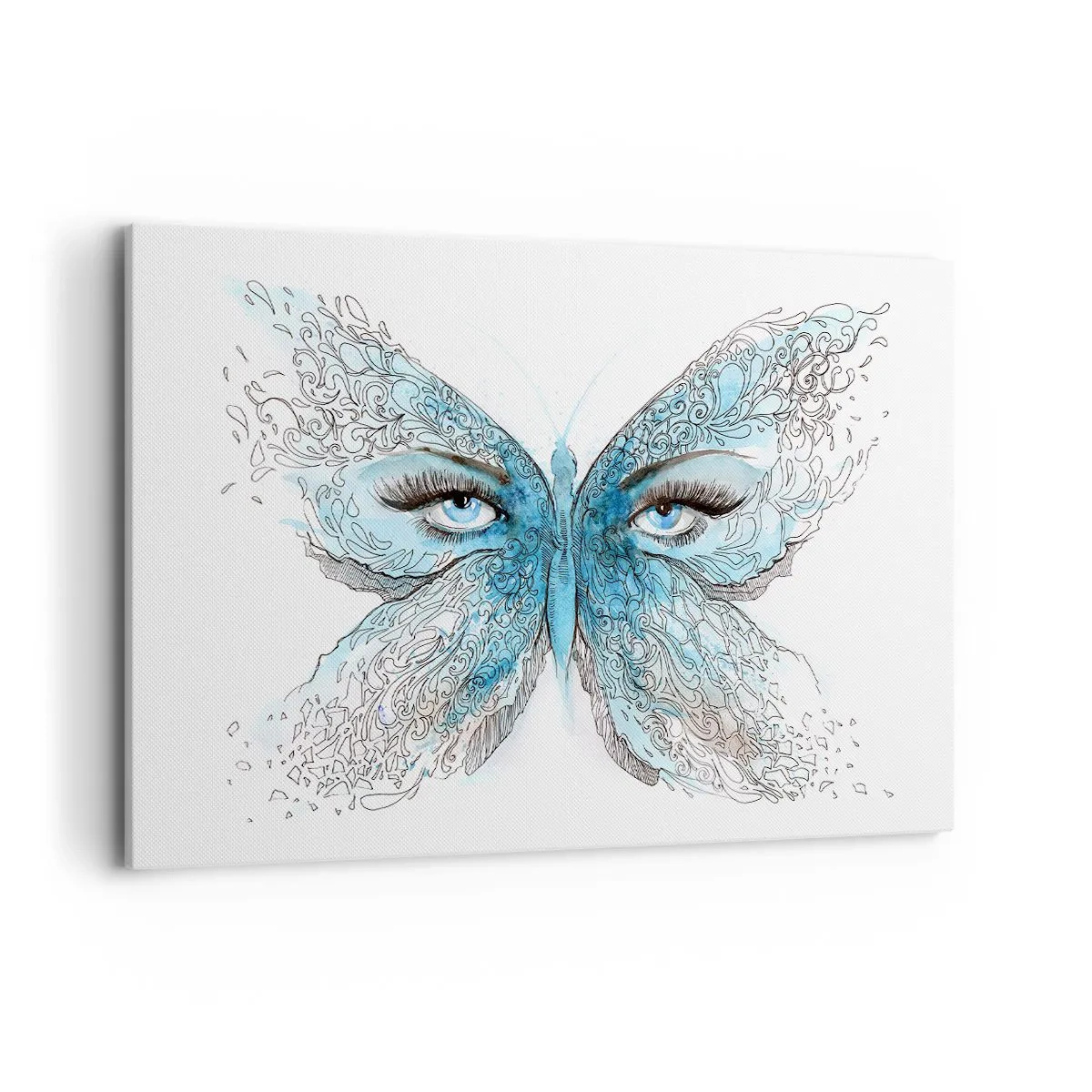 Schilderen op canvas - Eros pimpelmees - 120x80 cm