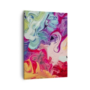 Schilderen op canvas - De geboorte van kleuren - 50x70 cm