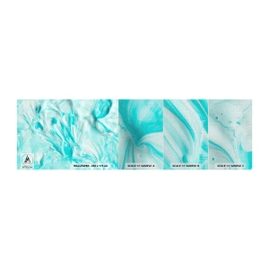 Fotobehang Monster Premium Canvas - Voor altijd samen - Abstractie, Deel, Boho - 100x30 cm