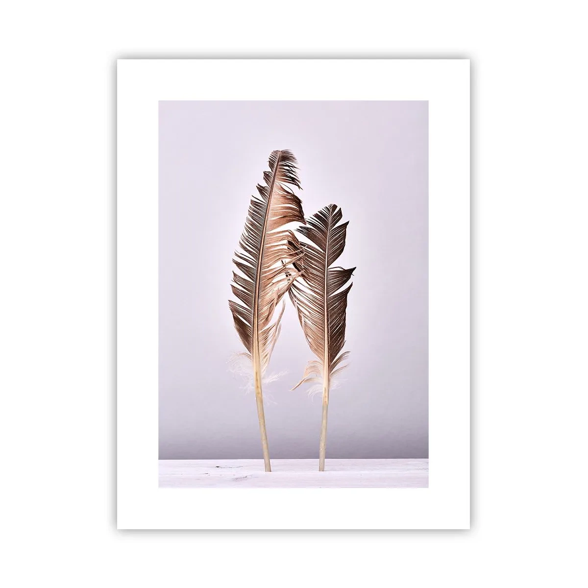 Poster - Tegen het niets - 30x40 cm