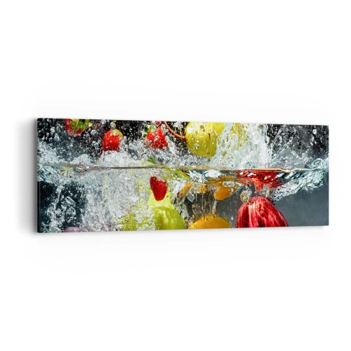 Schilderen op canvas - Fruit verfrissing - 90x30 cm