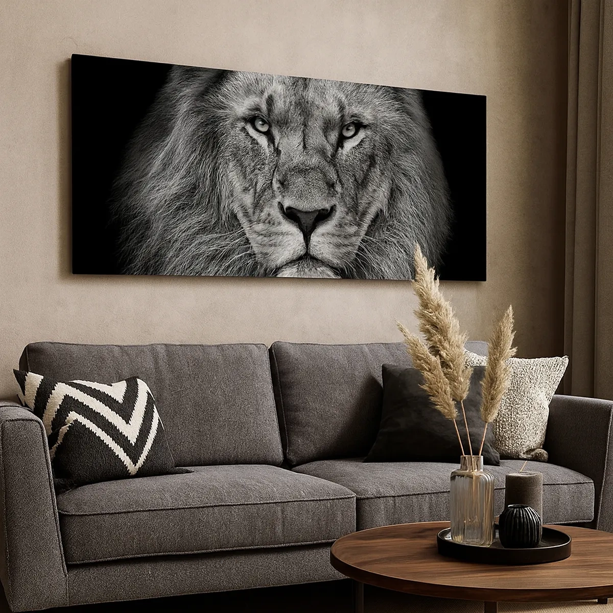 Schilderen op canvas - In een kroningskleed - 30x30 cm