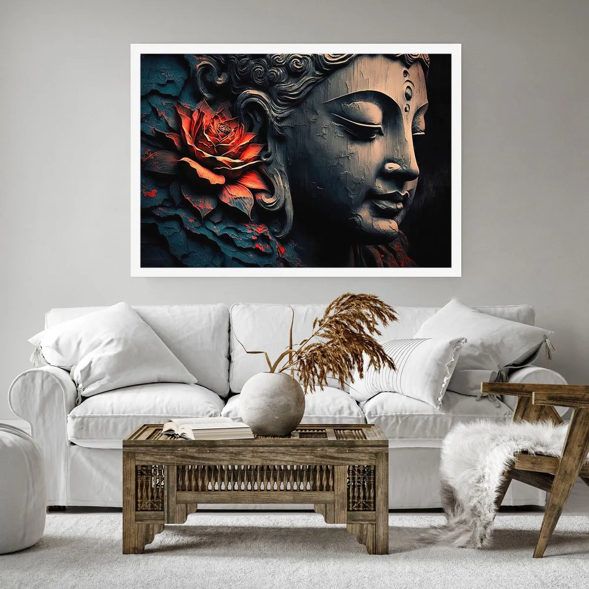 Poster - In harmonie met de wereld - 40x30 cm