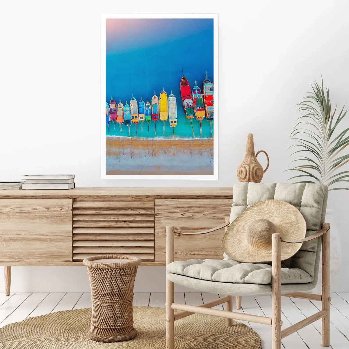 Poster - Vanuit vogelperspectief - 61x91 cm