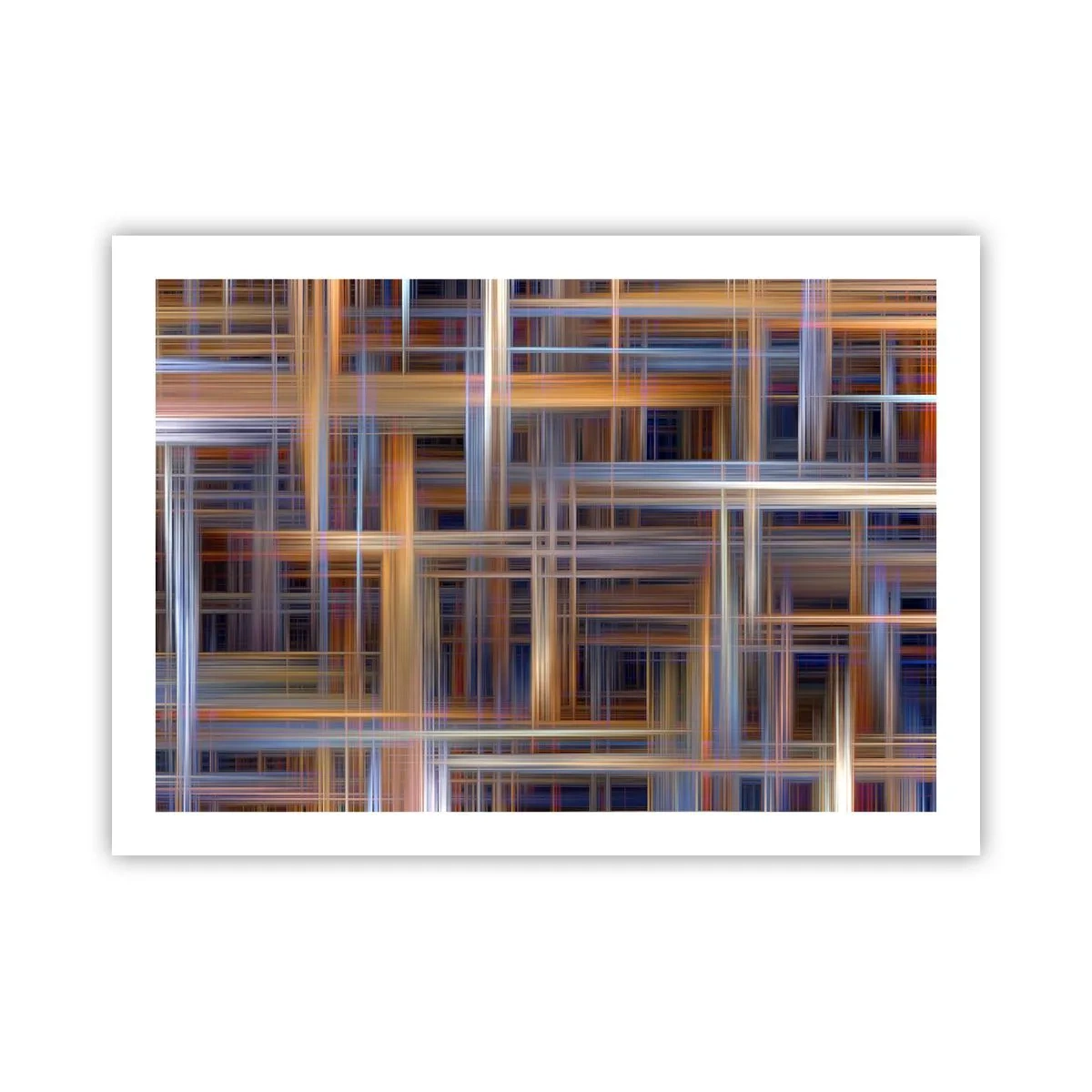 Poster - Geweven van licht - 70x50 cm