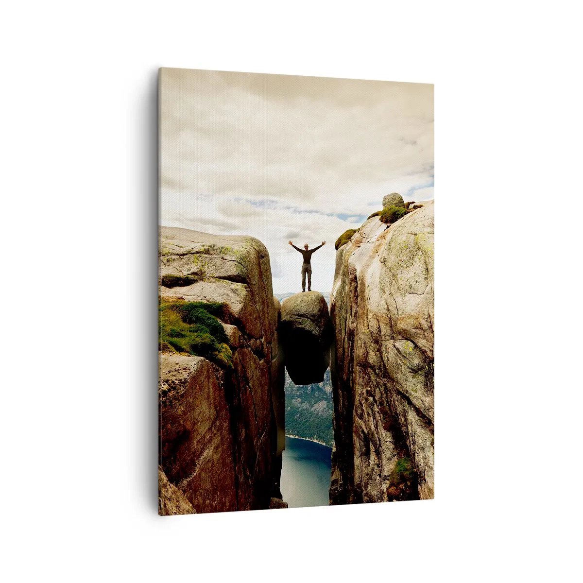 Schilderen op canvas - Hoe gaat het met mij?! - 70x100 cm