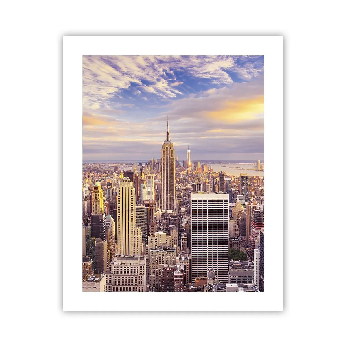 Poster - Reik alleen naar de wolken - 40x50 cm