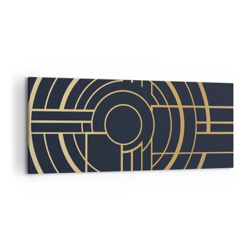 Schilderen op canvas - Draaien van dingen - 120x50 cm