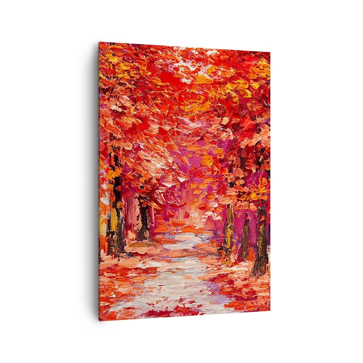 Schilderen op canvas - Herfst impressie - 70x100 cm