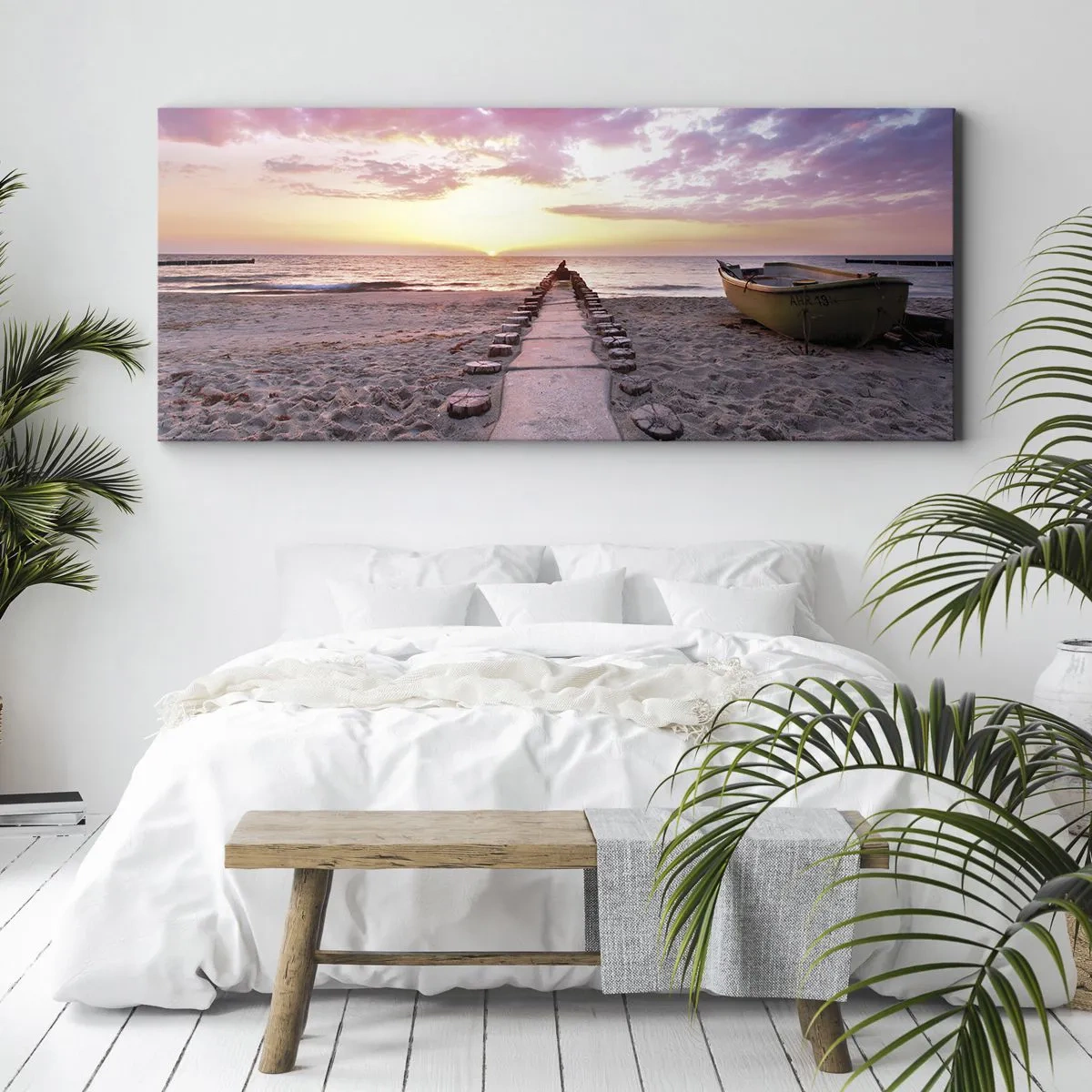 Schilderen op canvas - Een moment van diepe ervaring - 160x50 cm