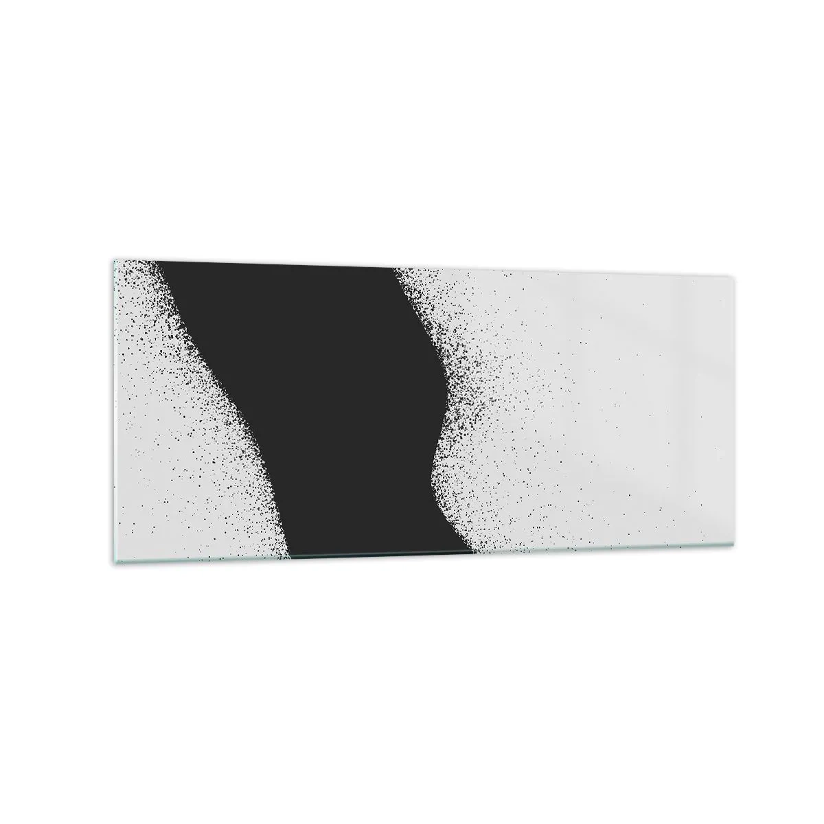 Schilderen op glas - Vloeibare balans - 120x50 cm