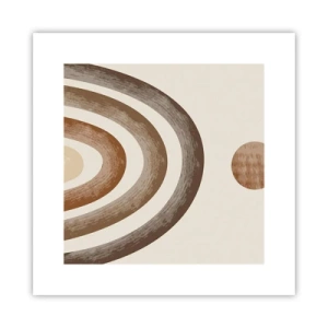 Poster - In een sterrenstelsel ver, ver weg - 30x30 cm