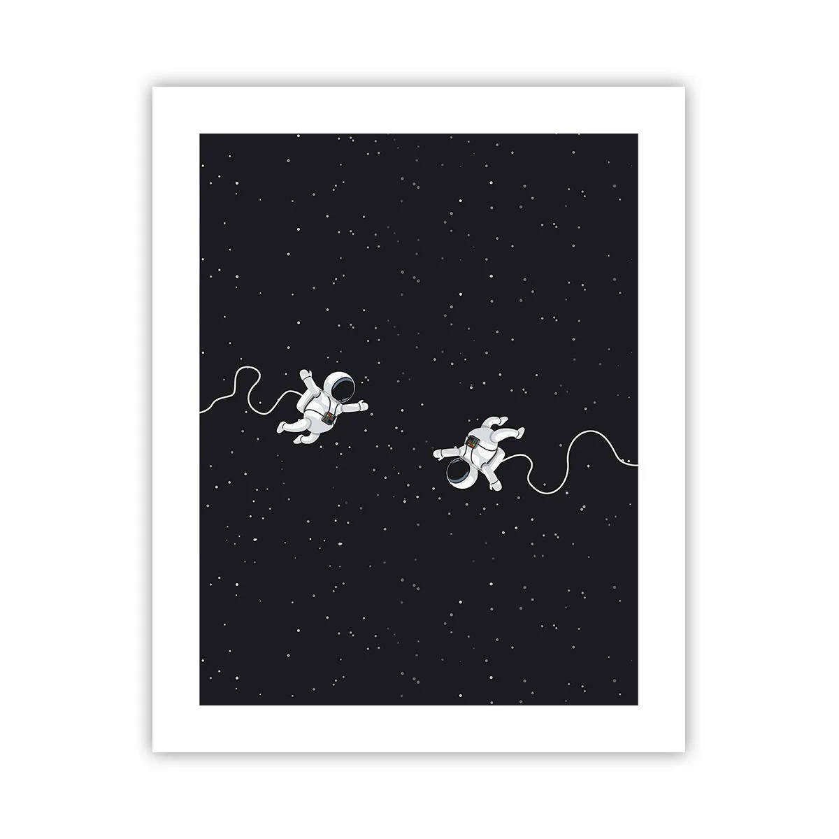 Poster - Kosmische dans - 40x50 cm