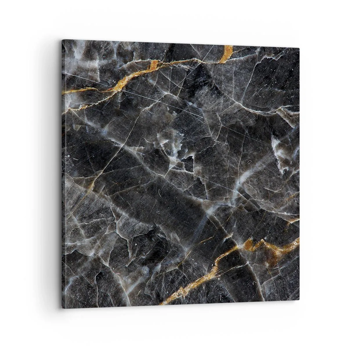 Schilderen op canvas - Het innerlijke leven van de steen - 60x60 cm