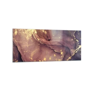 Schilderen op glas - Materie en geest - 120x50 cm