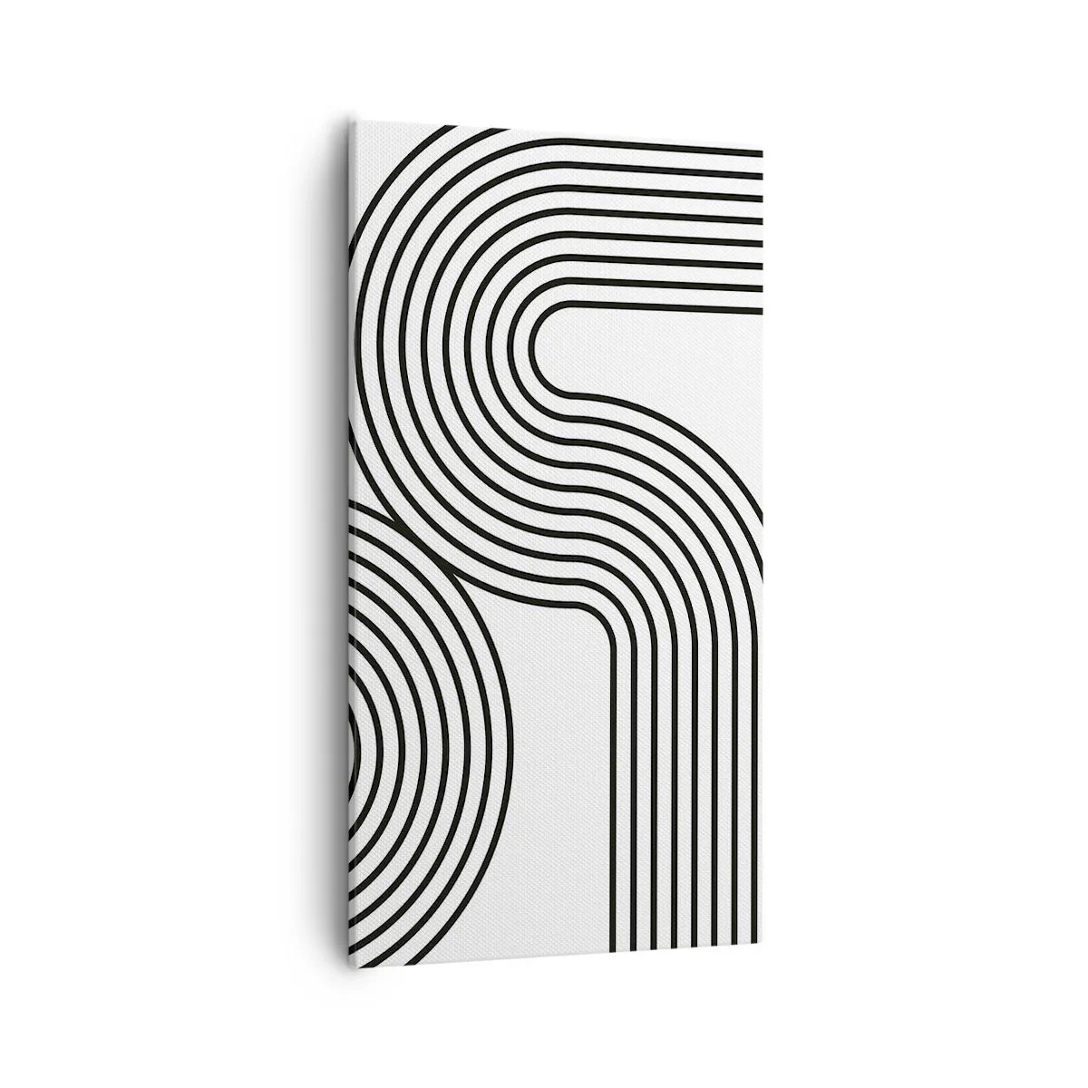 Schilderen op canvas - In de bocht - 55x100 cm