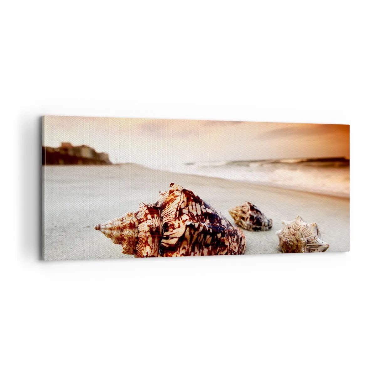 Schilderen op canvas - Outcasts van golven - 100x40 cm