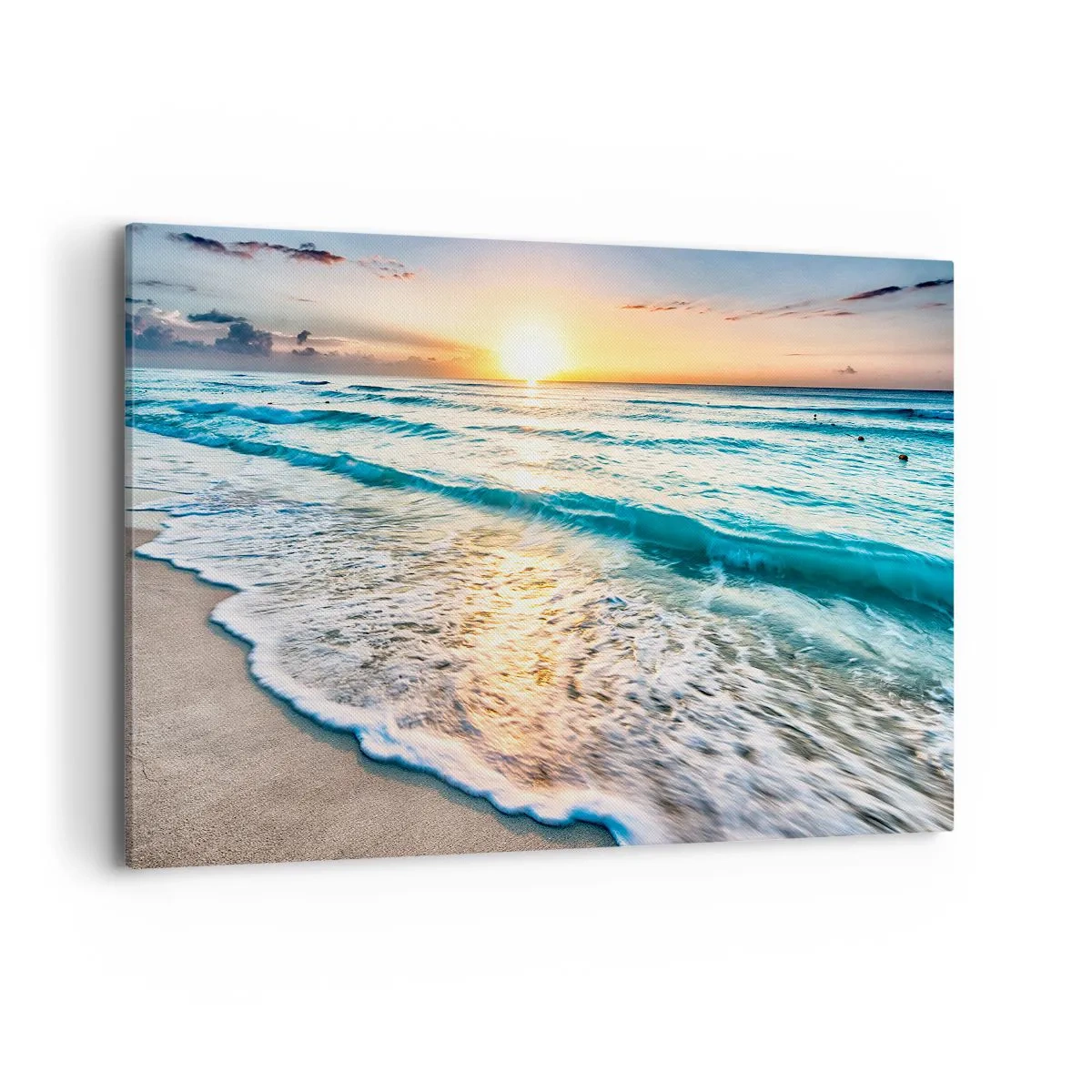Schilderen op canvas - Een uitzicht dat de moeite waard is - 120x80 cm