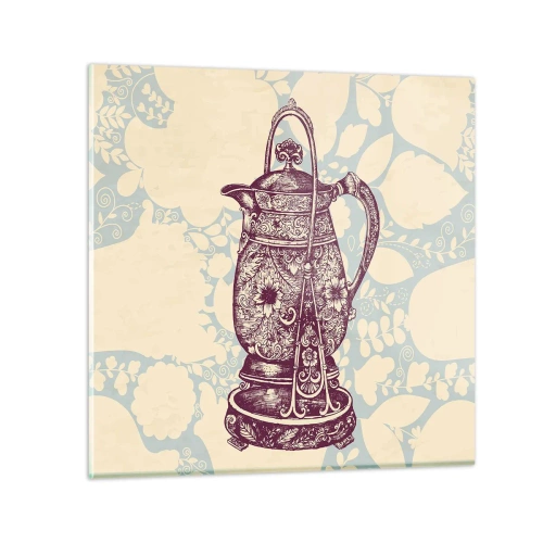 Schilderen op glas - De schoonheid van het dagelijks leven - 60x60 cm