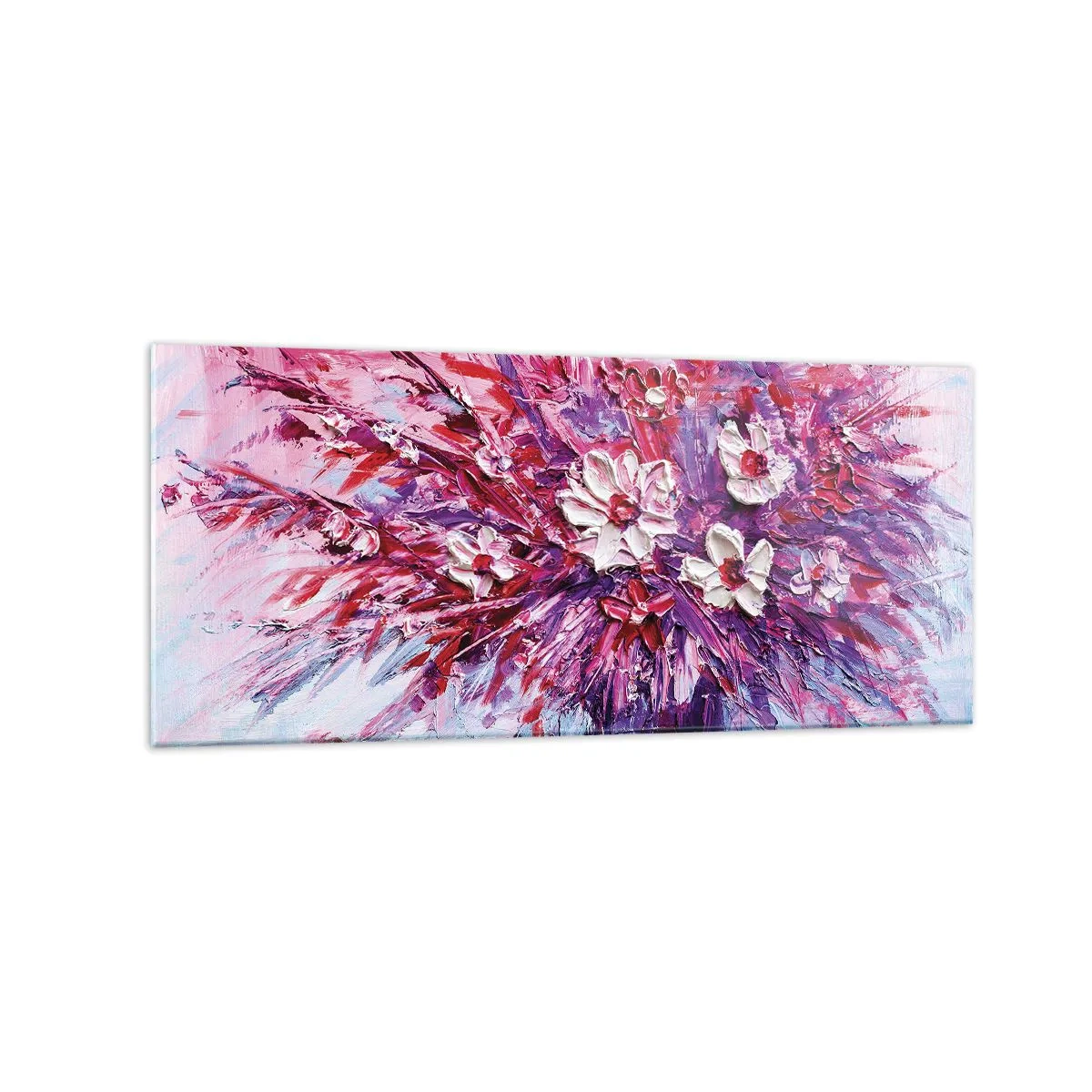 Schilderen op glas - Onschuld en passie - 120x50 cm
