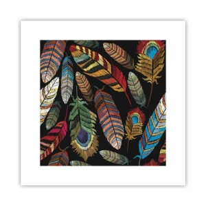 Poster - Het vogelcarnaval - 30x30 cm