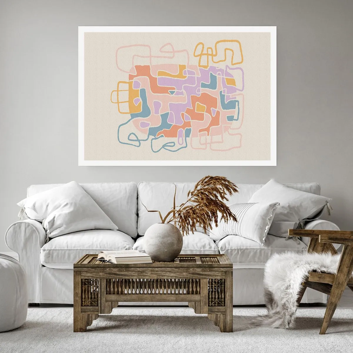 Poster - Labyrint – een vreugdevol avontuur - 40x30 cm