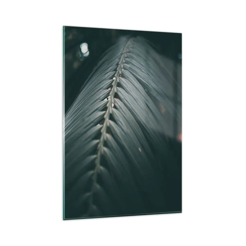 Schilderen op glas - De precisie van de natuur - 80x120 cm