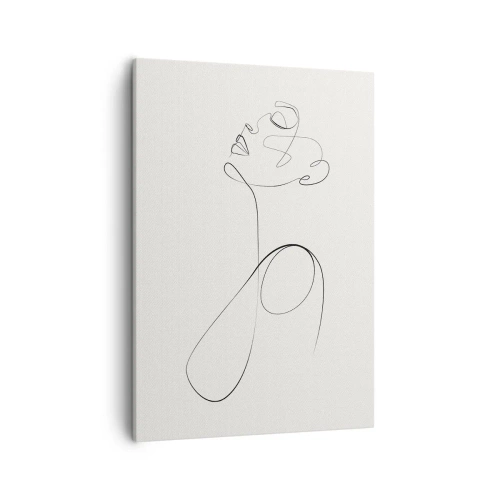 Schilderen op canvas - Loopt in dromen - 50x70 cm