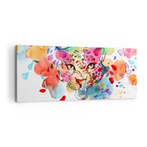 Schilderen op canvas - Schoonheid en het beest - 100x40 cm