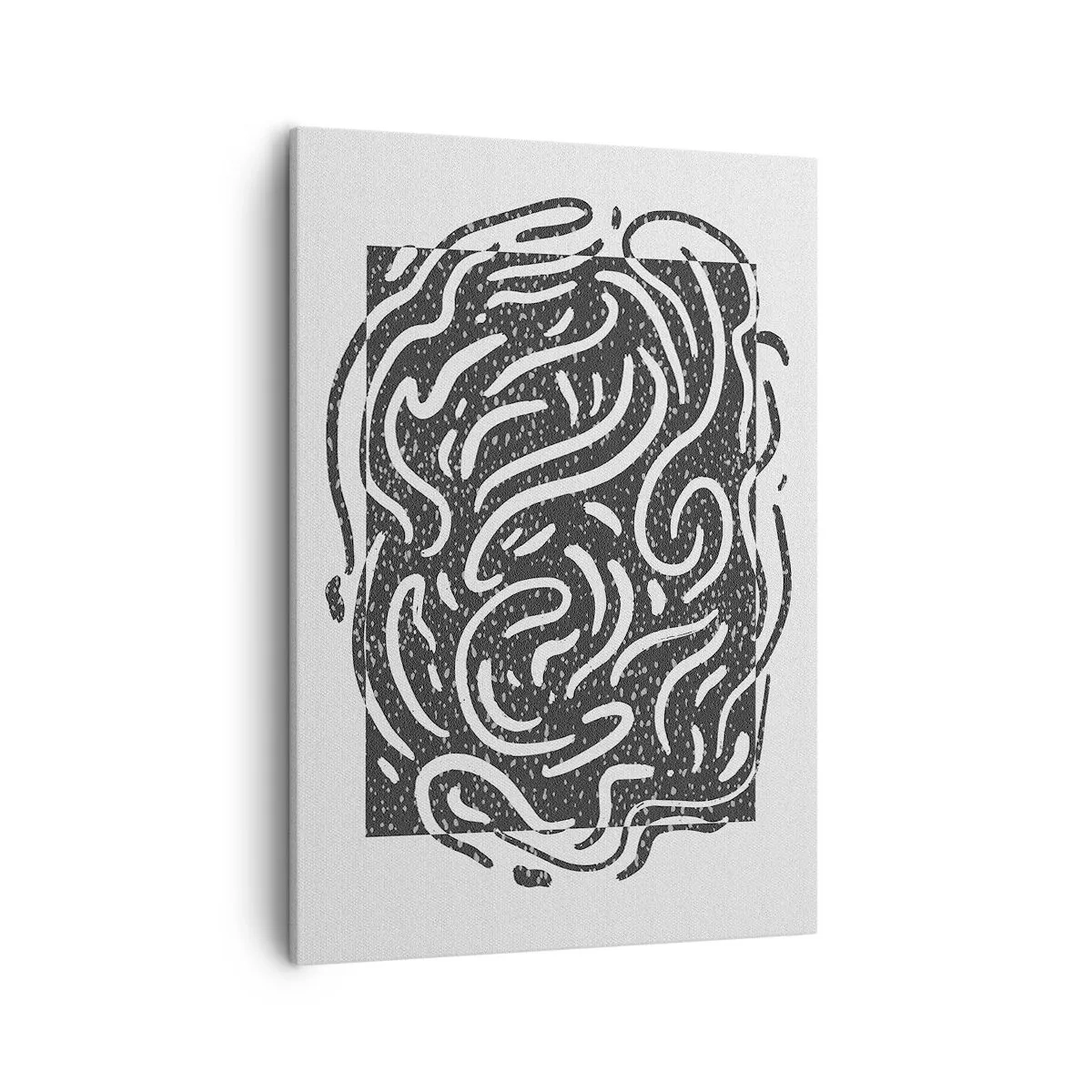 Schilderen op canvas - Abstractie: vreugdedans - 50x70 cm