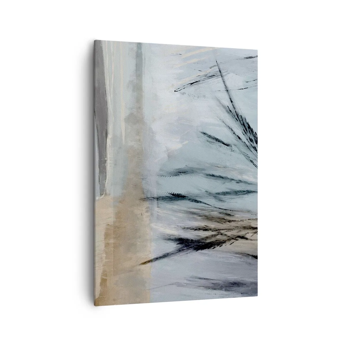 Schilderen op canvas - Wintervelden - 70x100 cm