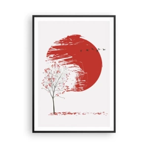 Poster in een zwarte lijst - Kent u dit land? - 70x100 cm