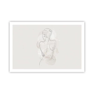 Poster - Als een gevoelig instrument - 91x61 cm