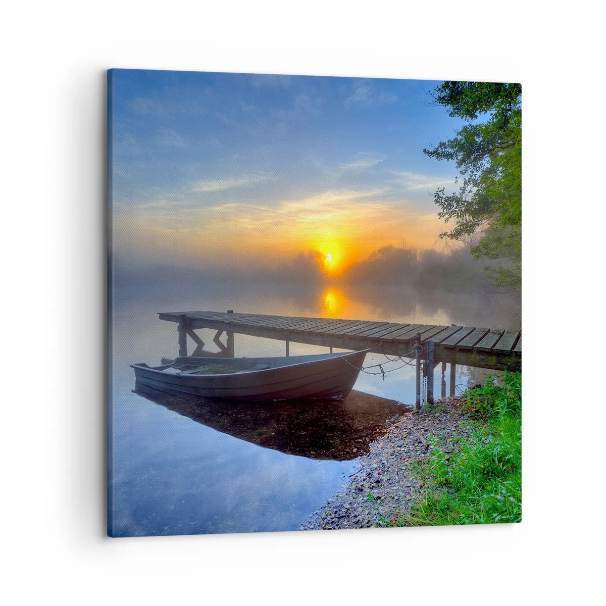 Schilderen op canvas - Hoe gewoon verandert in magie - 50x50 cm