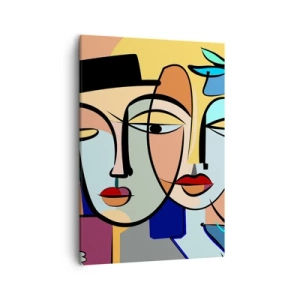 Schilderen op canvas - Picasso's randez-vous - 50x70 cm