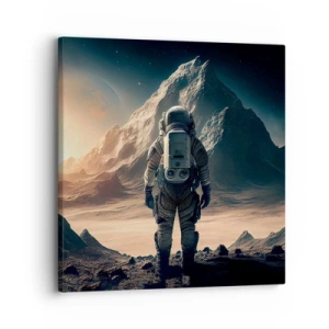 Schilderen op canvas - Nieuwe uitdaging - 30x30 cm