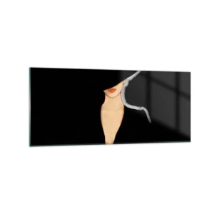 Schilderen op glas - Elegantie en stijl - 120x50 cm