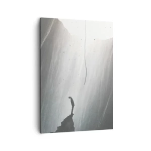 Schilderen op canvas - Er is altijd een uitweg - 50x70 cm