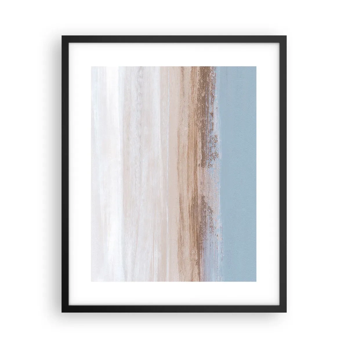 Poster in een zwarte lijst - Dubbelzinnig landschap - 40x50 cm