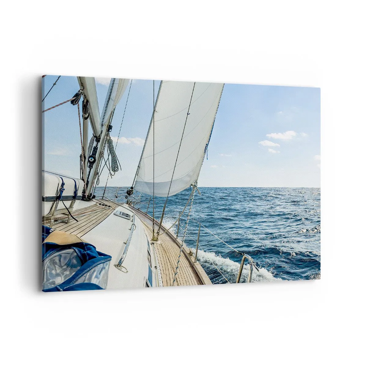 Schilderen op canvas - Ahoi, avontuur - 100x70 cm