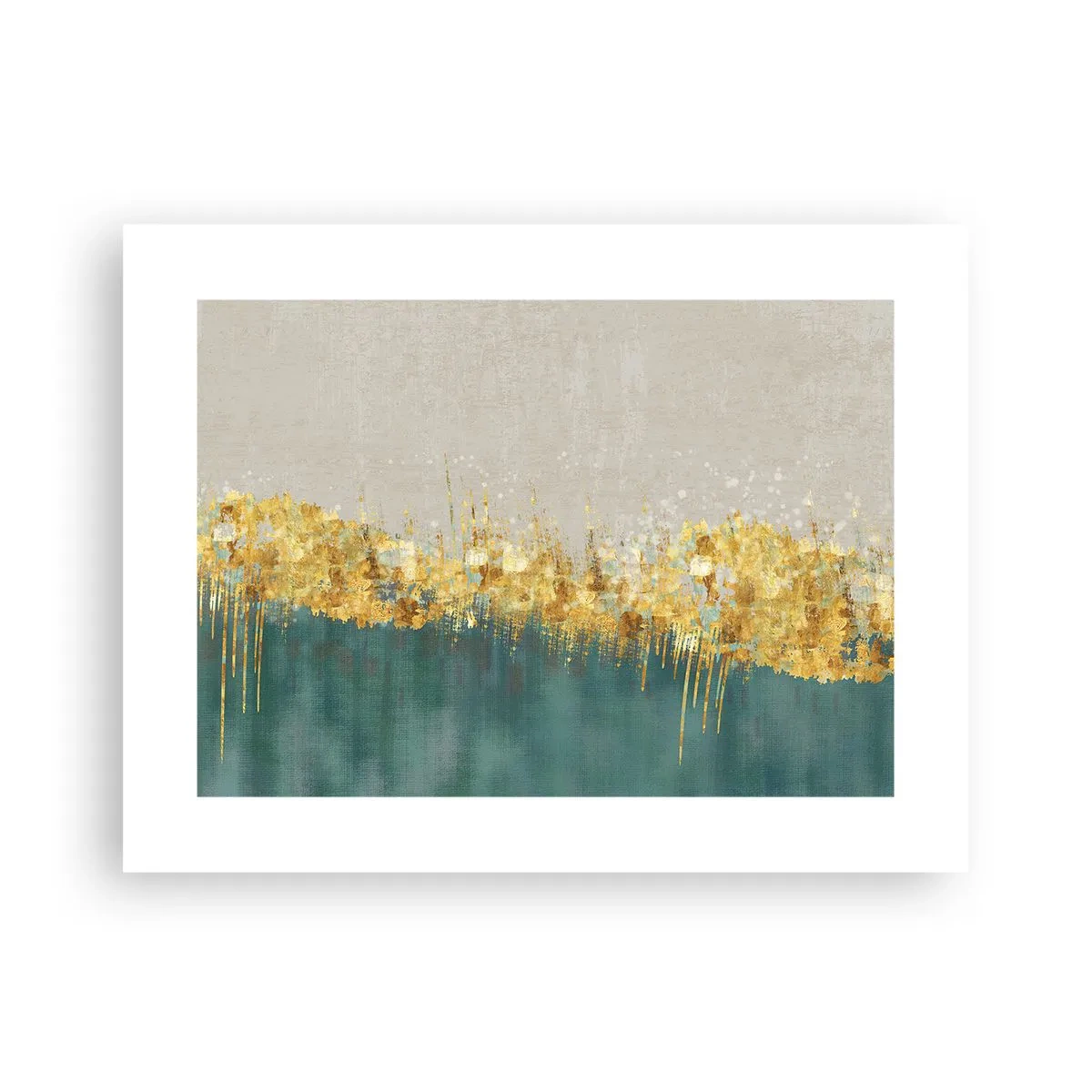 Poster - De gouden rand - 40x30 cm