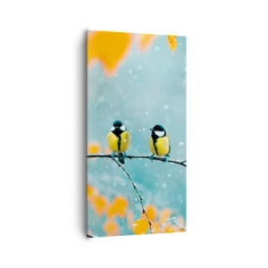 Schilderen op canvas - Vogelroddel - 65x120 cm