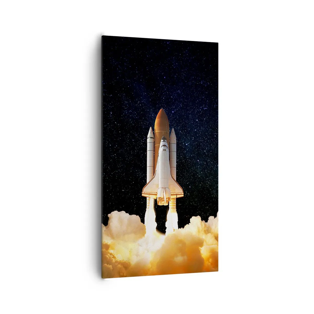 Schilderen op canvas - Advertentie astra! - 65x120 cm