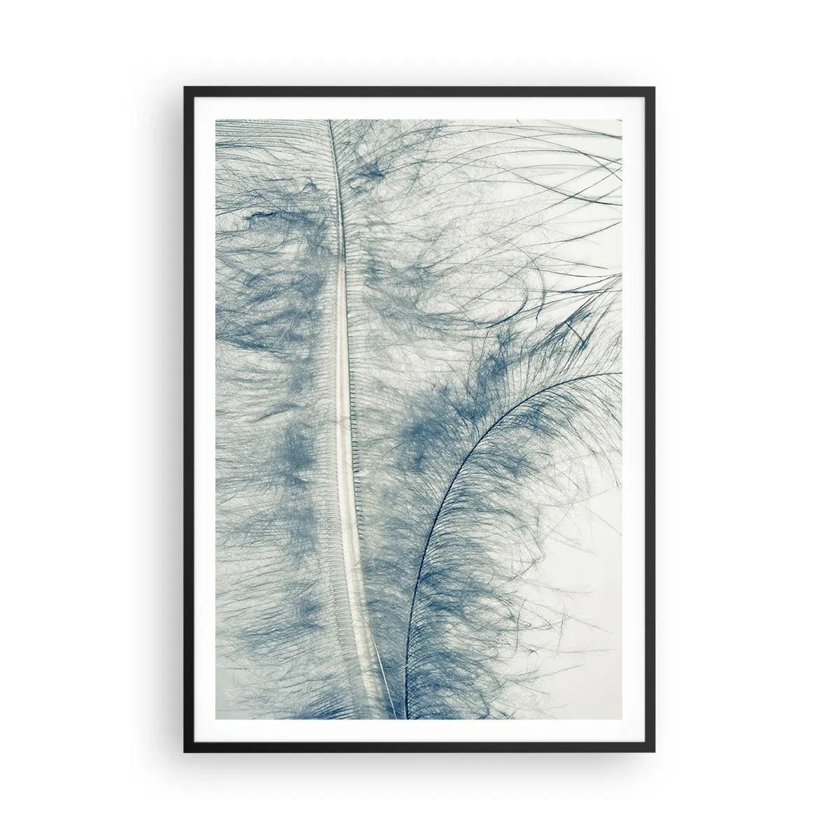 Poster in een zwarte lijst - Het gefluister van de natuur - 70x100 cm