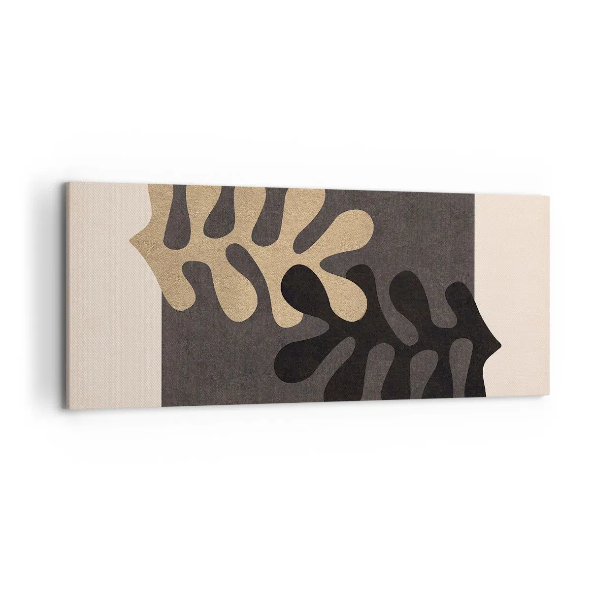 Schilderen op canvas - Afwezigheid en complement - 120x50 cm